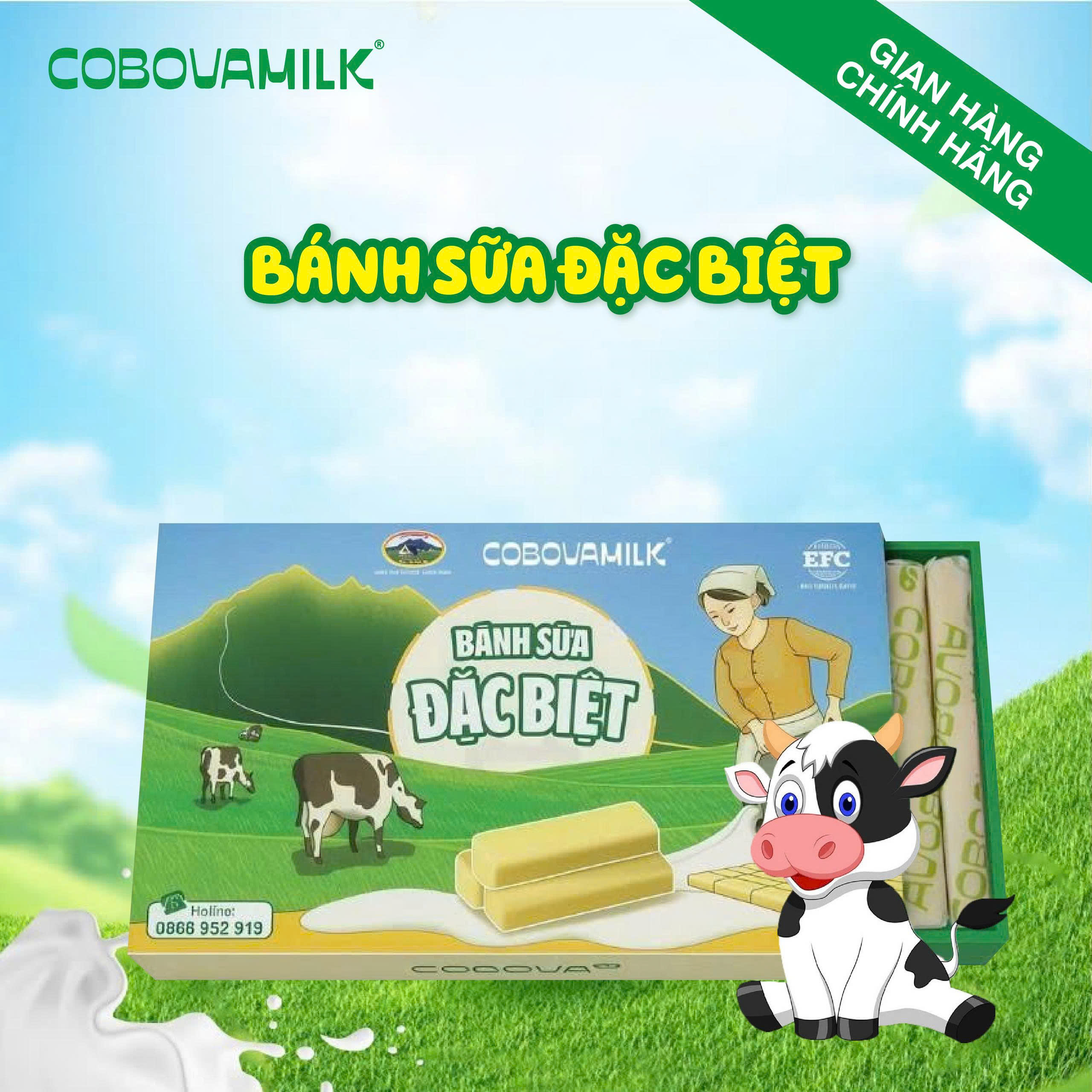 Bánh sữa đặc biệt COBOVAMILK